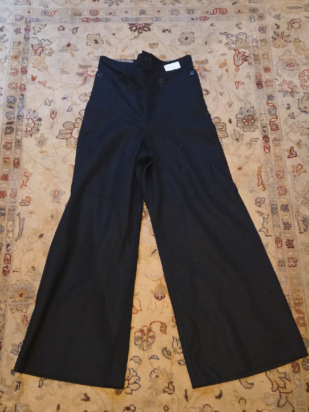 Vintage Wool Sailor Pants